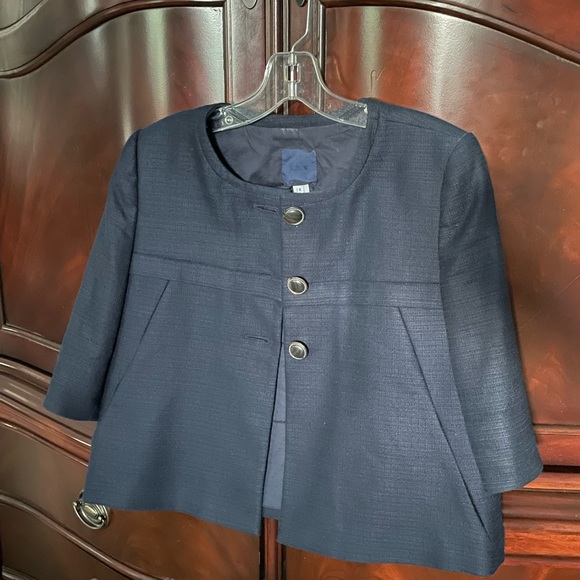 Short navy jacket - J Crew - size 6 - Picture 7 of 7